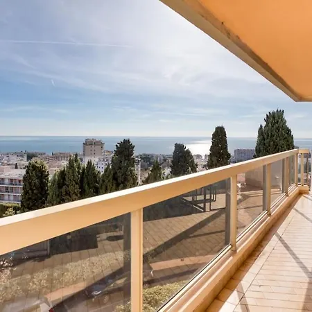 L11 Claire Fontaine Sea View 2 Bdr Ac Parking Swiming Pool Apartment