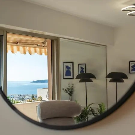 L11 Claire Fontaine Sea View 2 Bdr Ac Parking Swiming Pool Apartment