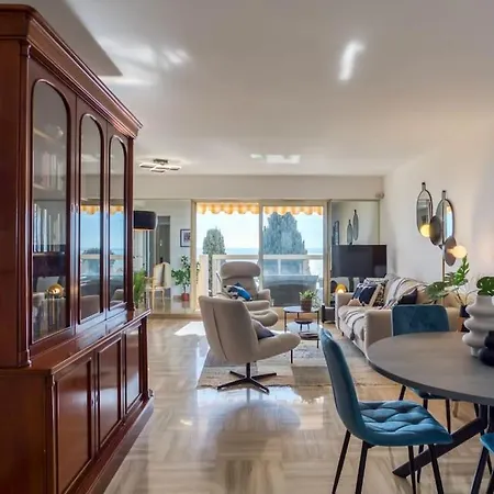 Apartment L11 Claire Fontaine Sea View 2 Bdr Ac Parking Swiming Pool *