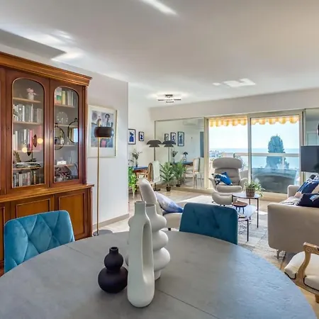 L11 Claire Fontaine Sea View 2 Bdr Ac Parking Swiming Pool *