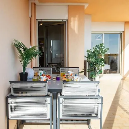 L11 Claire Fontaine Sea View 2 Bdr Ac Parking Swiming Pool *