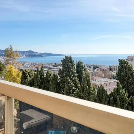 L11 Claire Fontaine Sea View 2 Bdr Ac Parking Swiming Pool Apartment