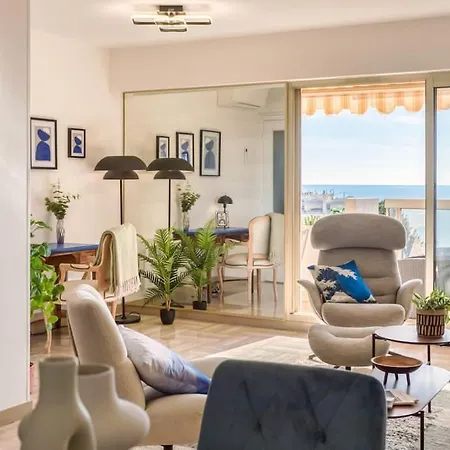 Apartment L11 Claire Fontaine Sea View 2 Bdr Ac Parking Swiming Pool