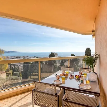 L11 Claire Fontaine Sea View 2 Bdr Ac Parking Swiming Pool Apartment